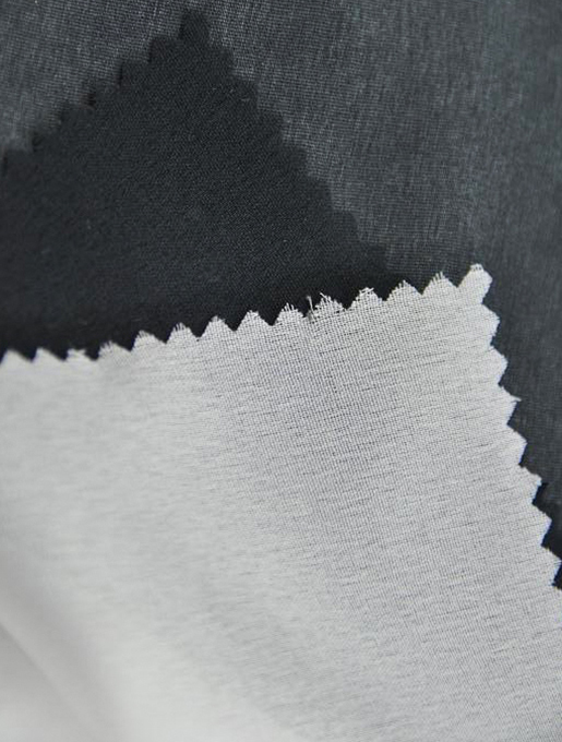 Fabrik interlining boleh lebur ialah tekstil yang digunakan antara kain tempurung pakaian